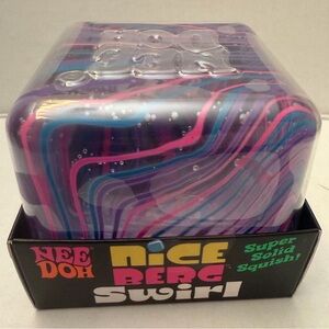 NeeDoh Nice Berg Swirl - Purple Swirl | New Release Super Solid Squish